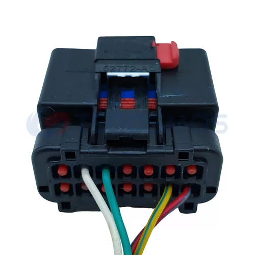 Automotive Connector Taillight Socket Anti Lock Braking System Sensor Plug Suitable for Wrangler 14 Pin Female 54201411 - image 6